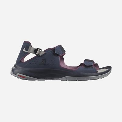 Salomon TECH SANDAL FEEL - Naisten Sandaalit - Laivastonsininen